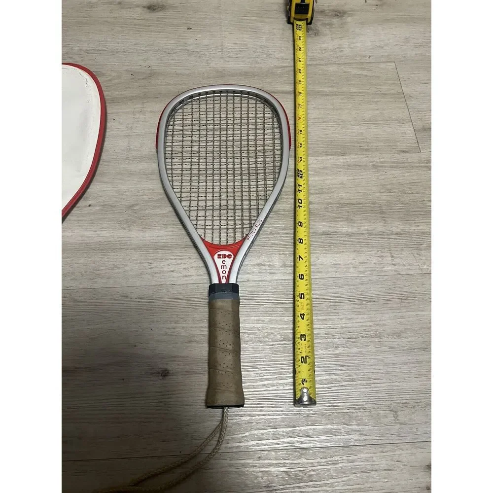 Demon 4-1/8 Power Flex Tennis Racket‎ Vintage Aluminum With Cover Style # 3020